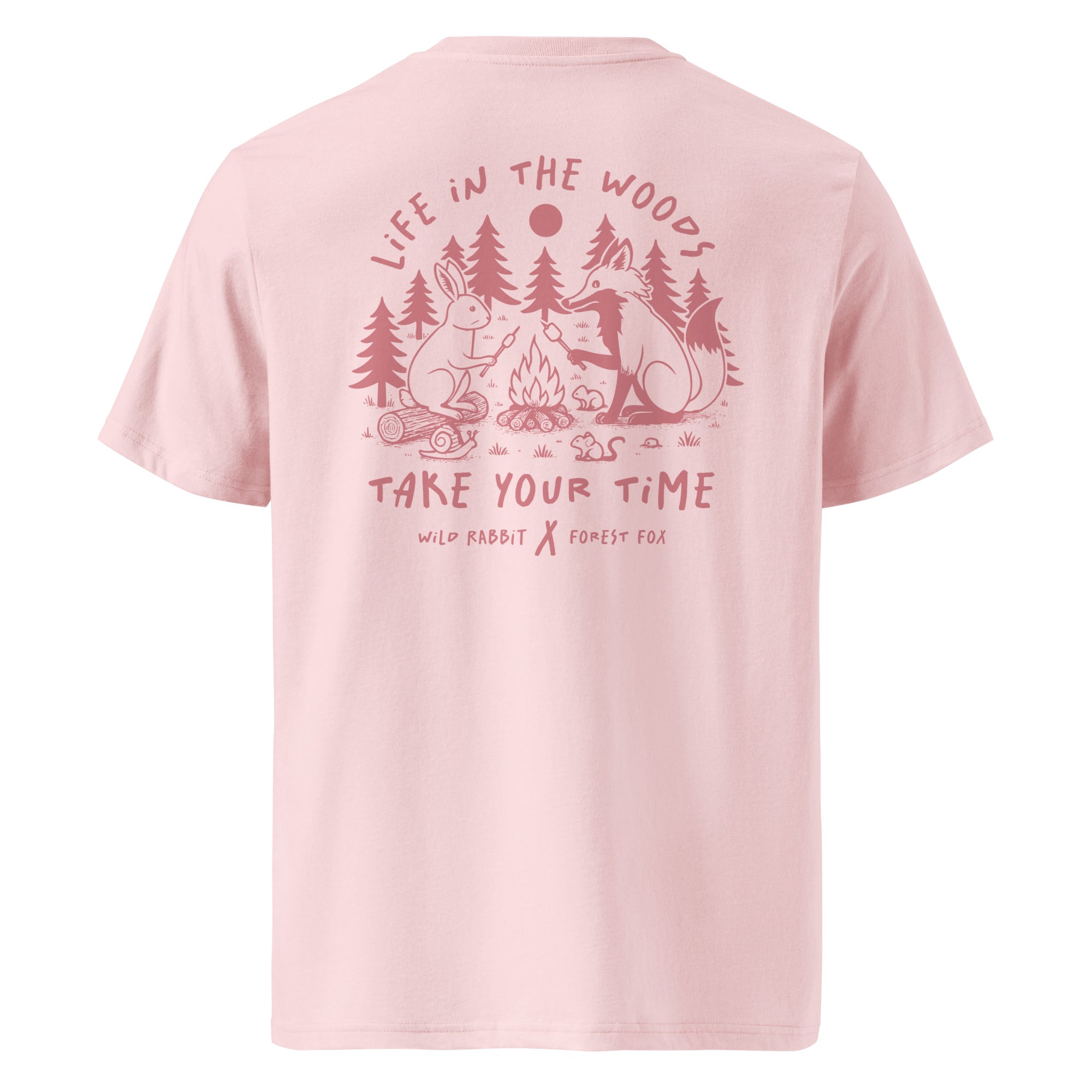 In The Woods Tee Cherry – Orion Whittle Shop