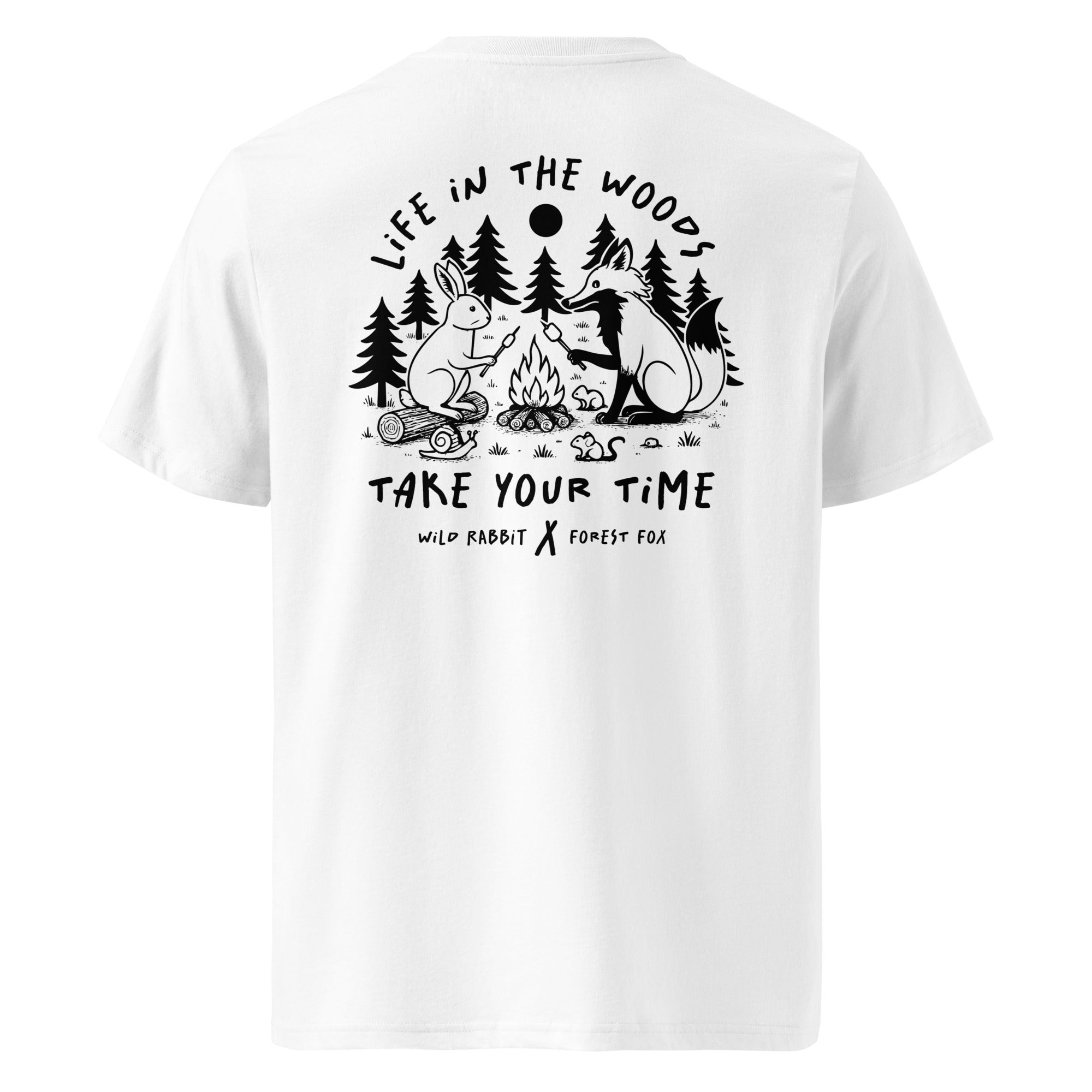 In The Woods Tee White – Orion Whittle Shop